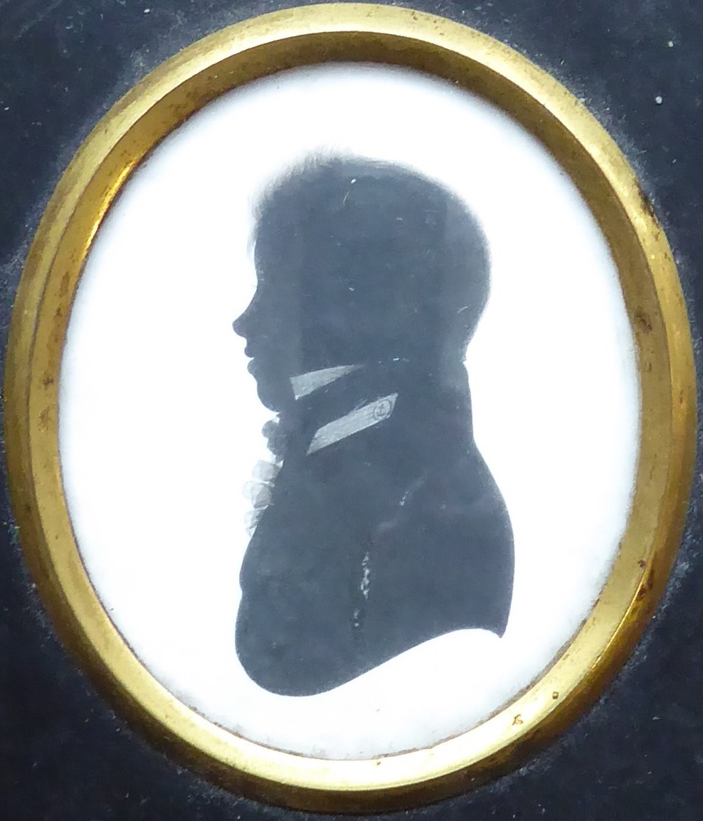 Silhouette of Thomas M R Barnard